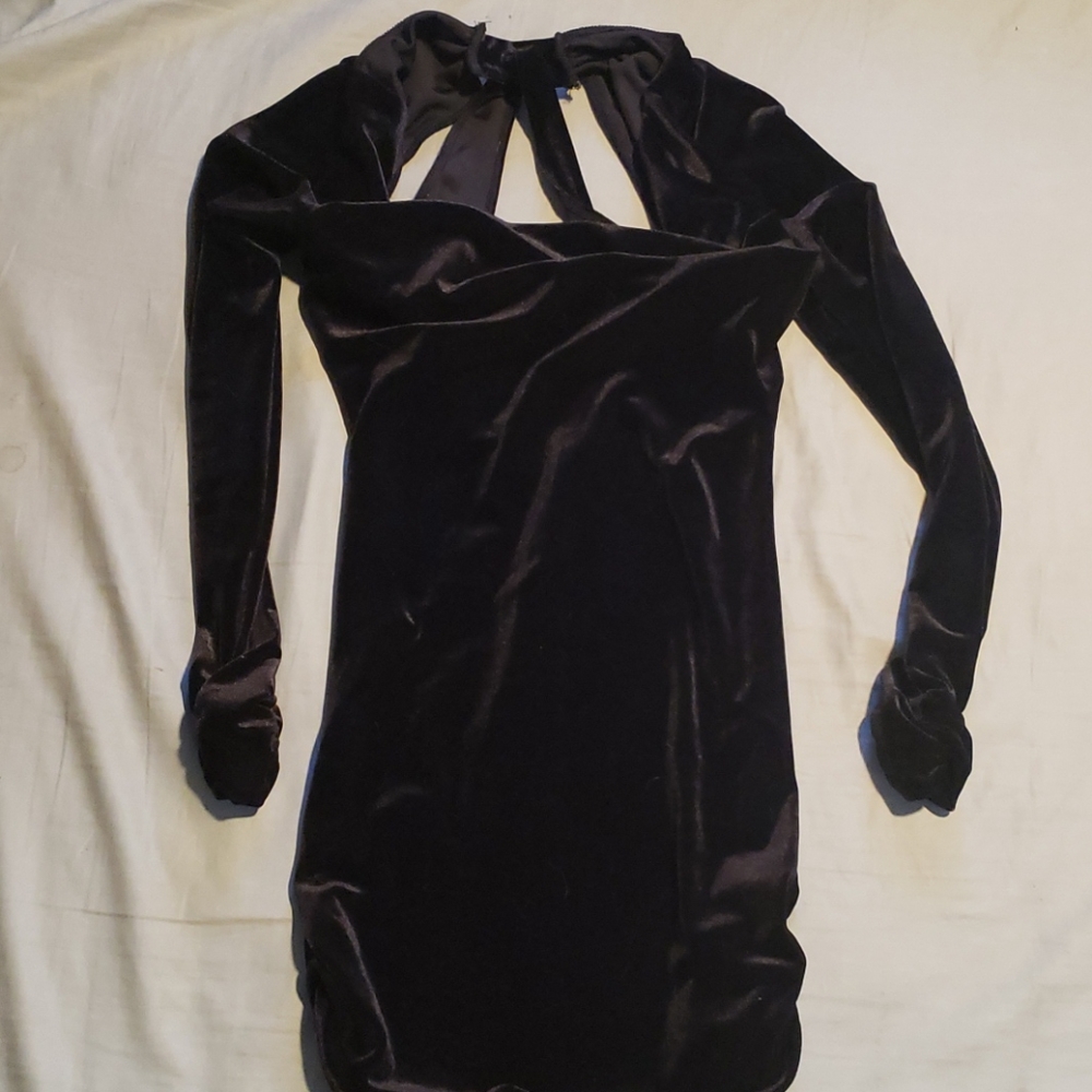 Velvet Cocktail Dress